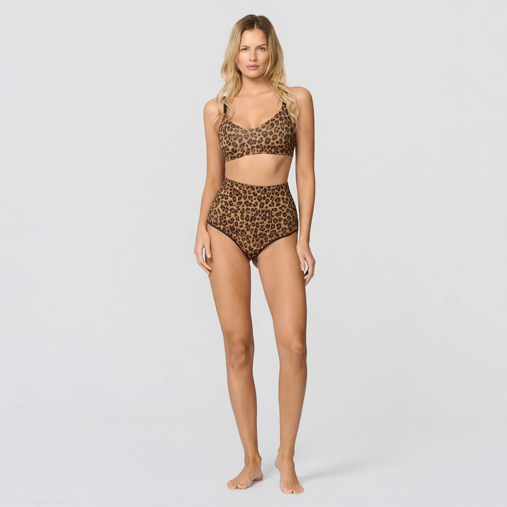 Sømløs bralette med V-utringning - Image 10