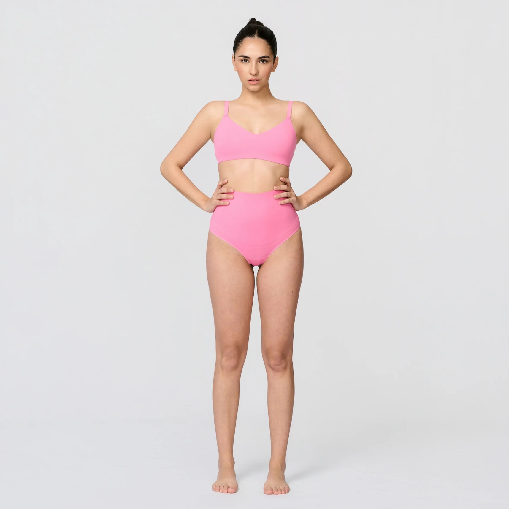 Sømløs bralette med V-utringning - Image 15