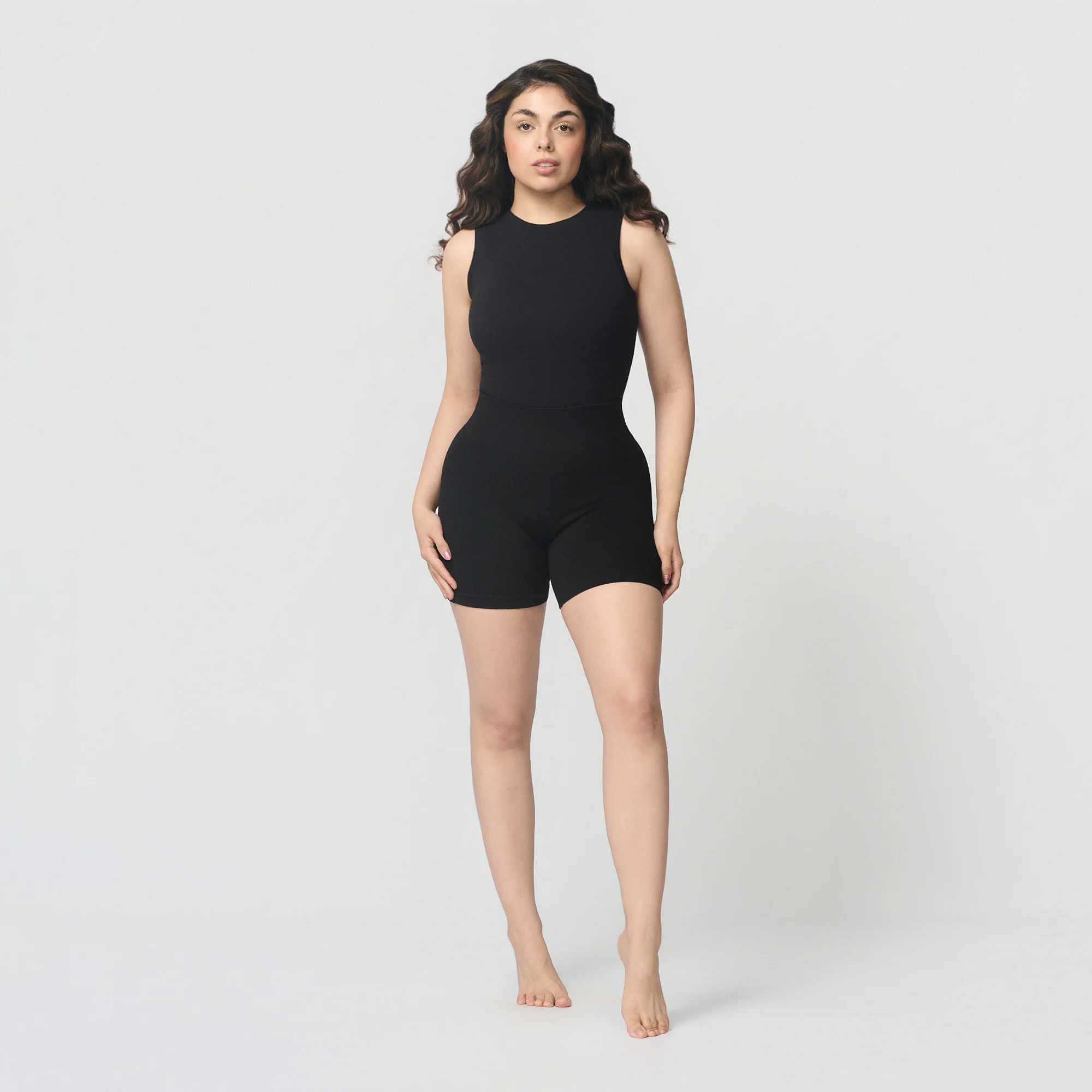 Sømløs yogashorts - Image 14